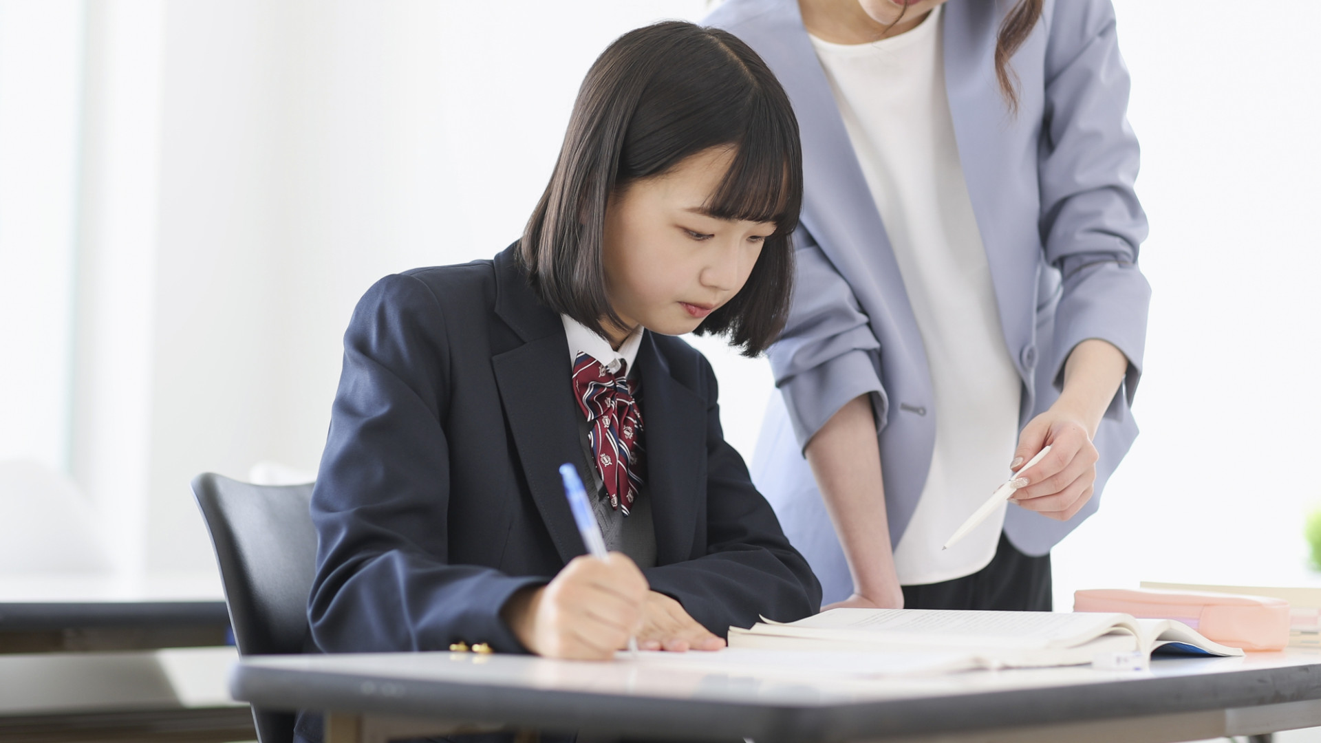 画像：手厚い徹底指導